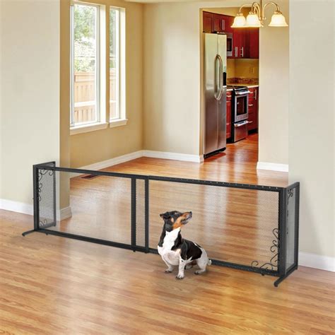 metal freestanding dog gate